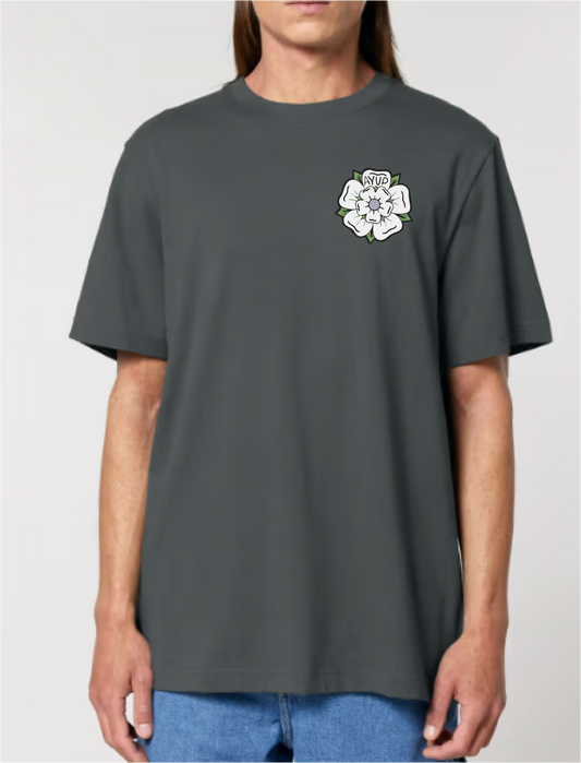 Yorkshire Rose Ayup Flower - Yorkshire Art Unisex T-Shirt - Luke Horton