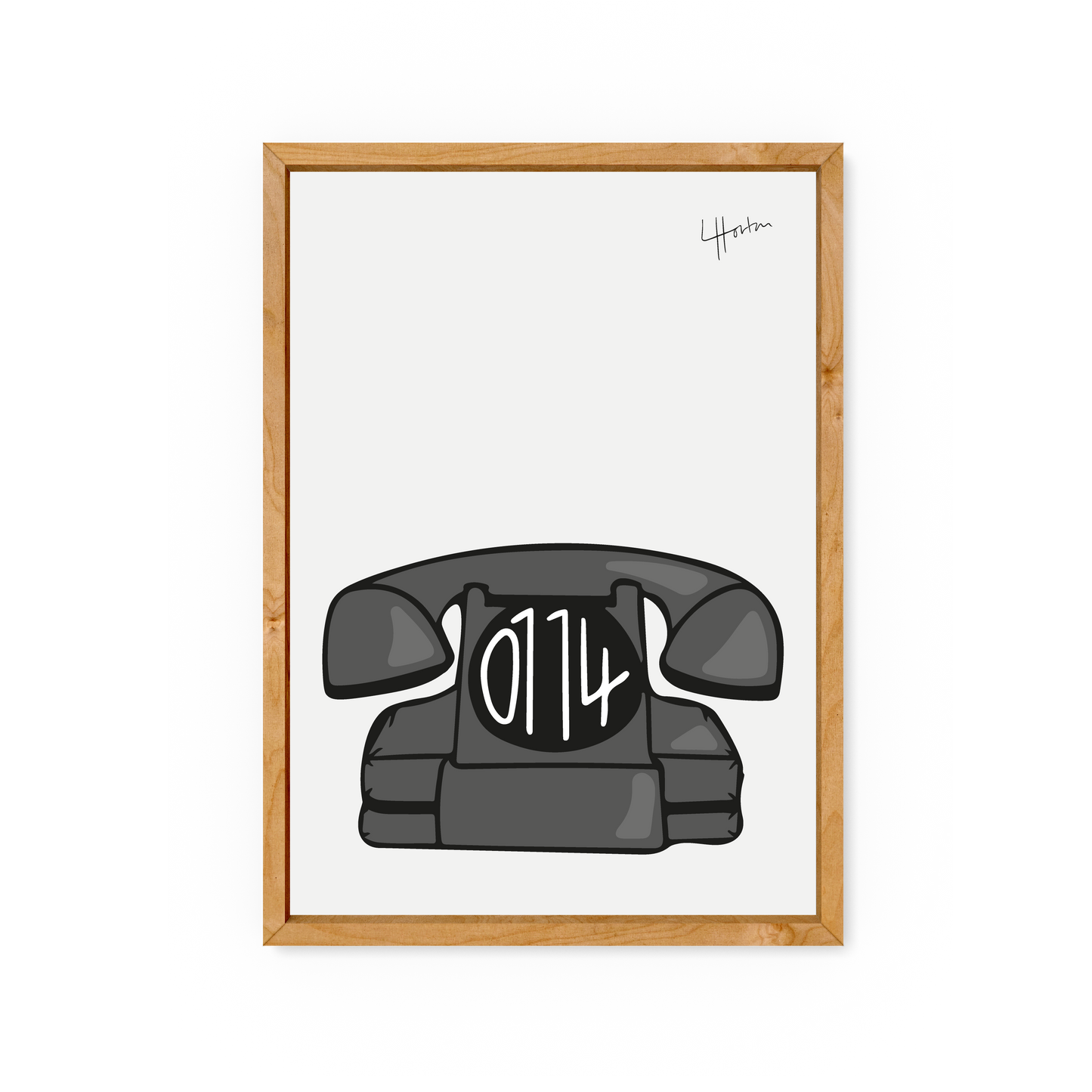 0114 - Yorkshire Slang Print - Luke Horton