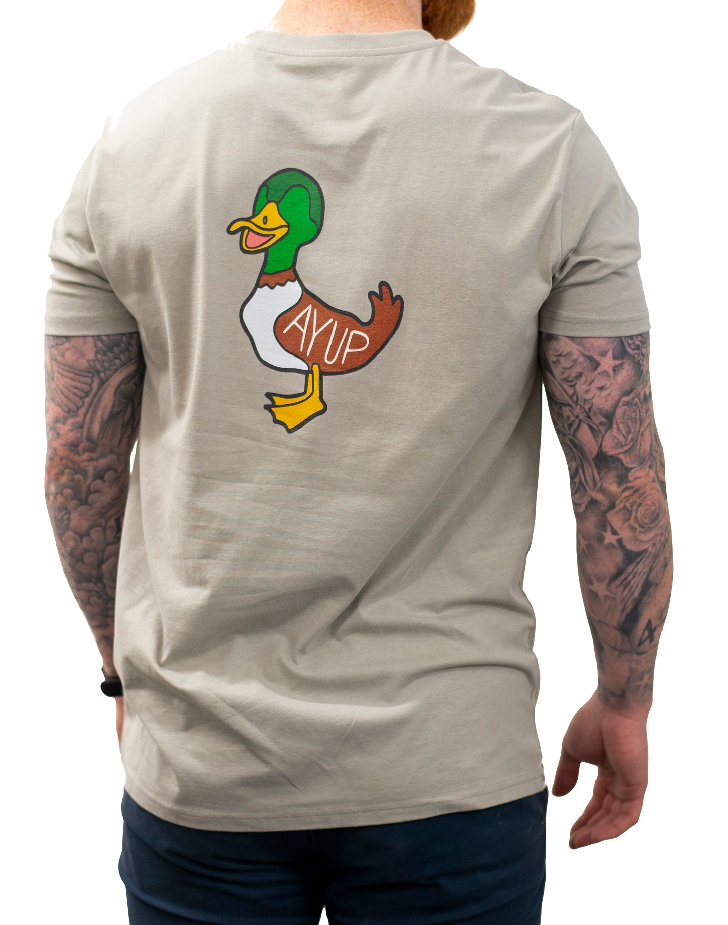 Ayup Duck - Yorkshire Slang Art Unisex T-Shirt - Luke Horton