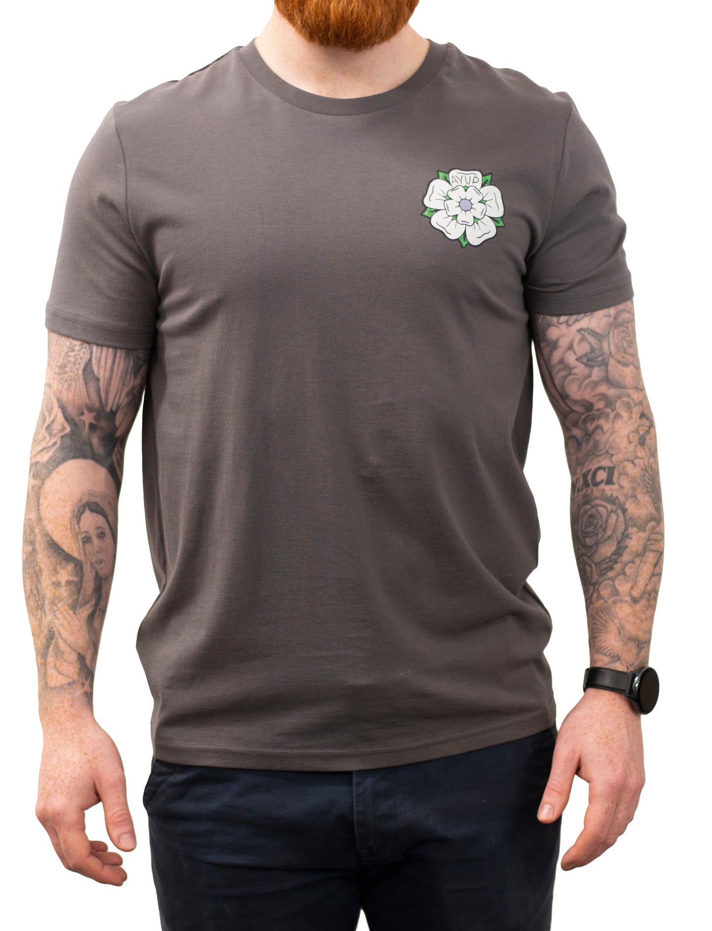 Yorkshire Rose Ayup Flower - Yorkshire Art Unisex T-Shirt - Luke Horton