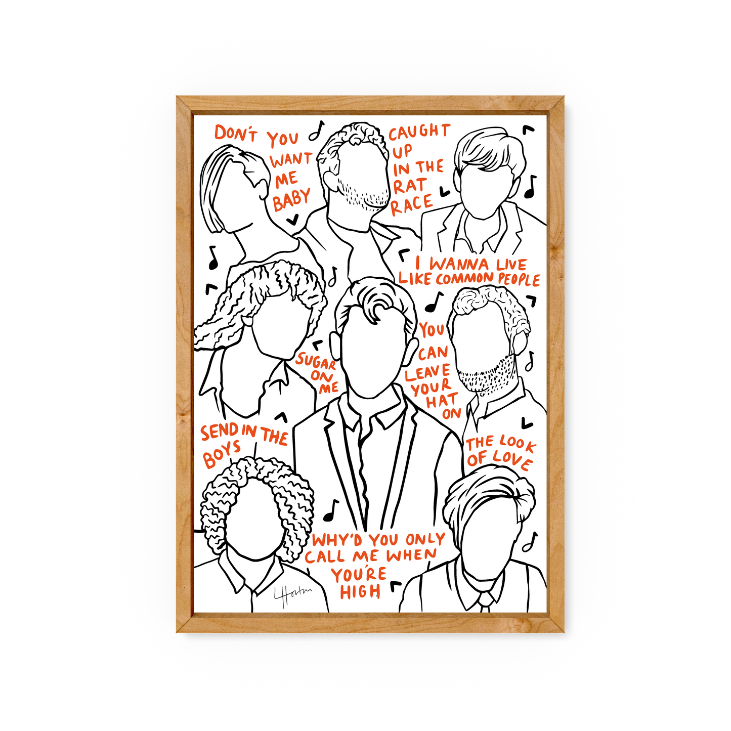 Music of Sheffield - Art Print - LukeHorton Art