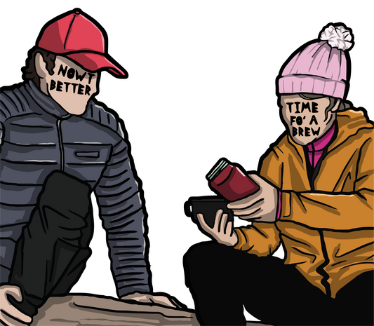 Time Fo' A Brew - Yorkshire Slang - Art Print - Luke Horton