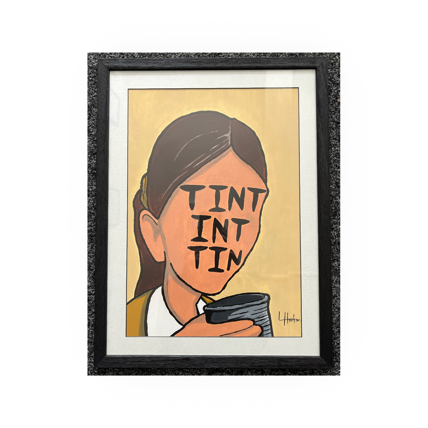 Tint Int Tin - Original Painting - Luke Horton