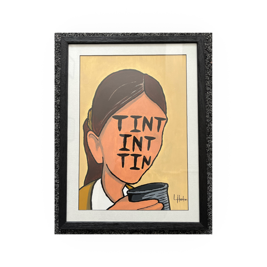 Tint Int Tin - Original Painting - Luke Horton