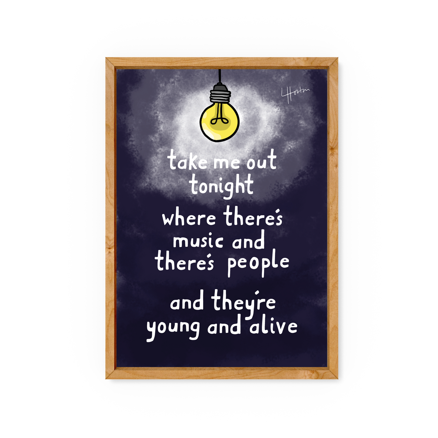The Smiths - There Is A Light That Never Goes Out - Art Print - LukeHorton Art