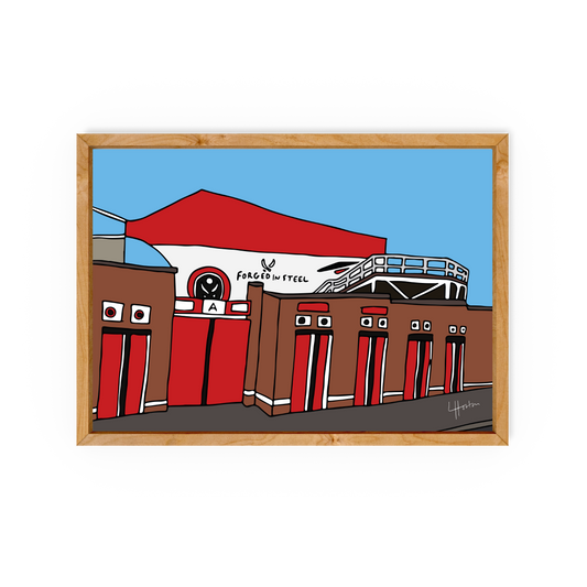 Bramall Lane - Sheffield United Art Print - Luke Horton