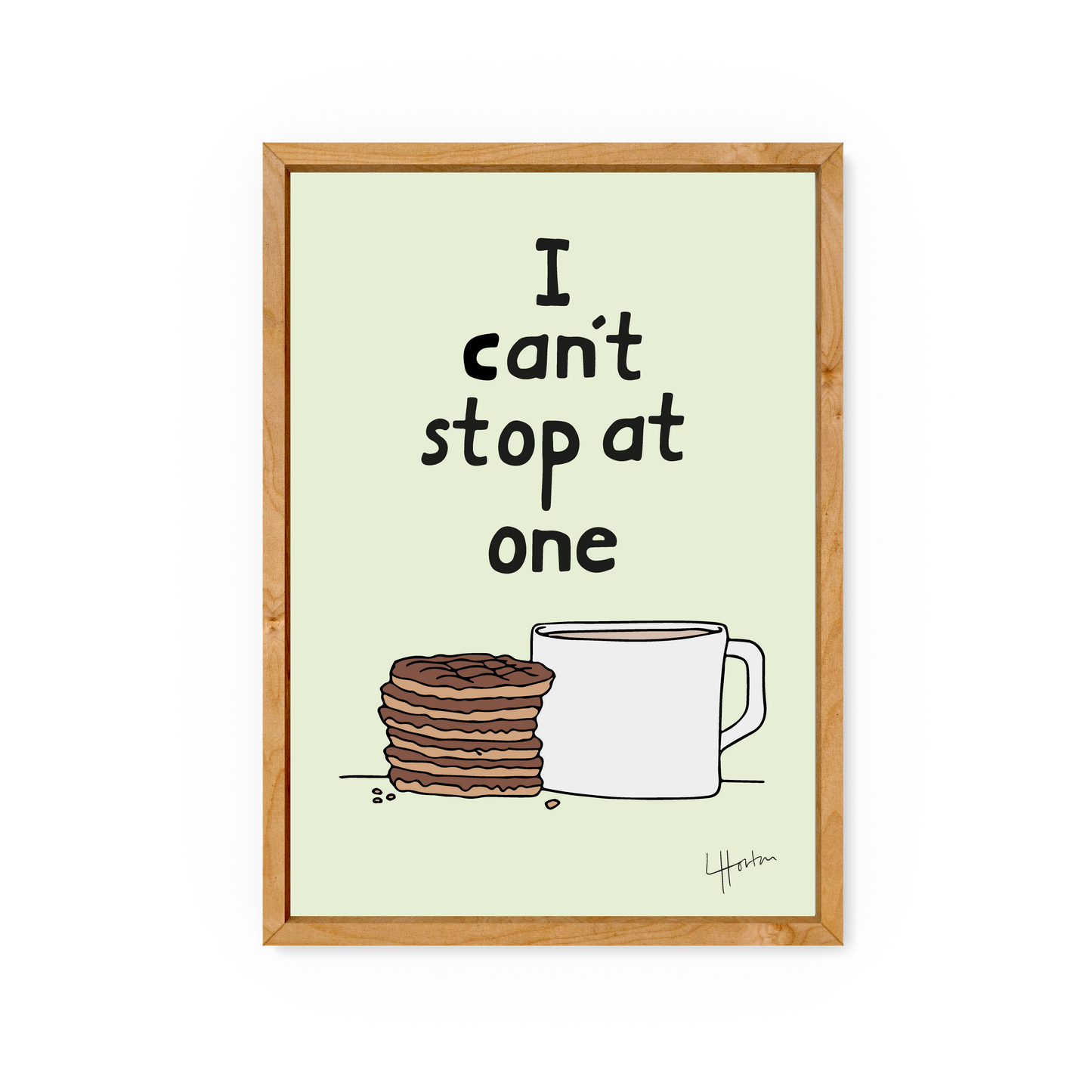 I Can't Stop At One - Art Print - Luke Horton