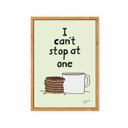 I Can't Stop At One - Art Print - Luke Horton