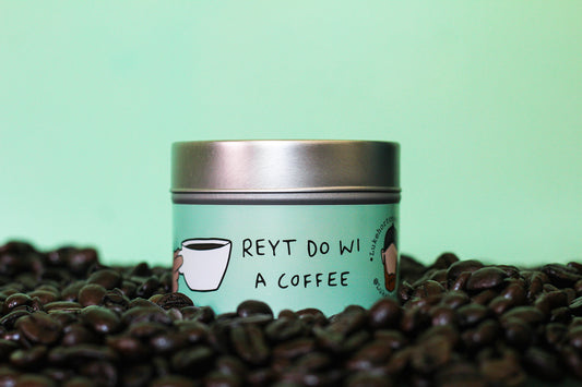 Reyt Do Wi A Coffee Candle - Luke Horton