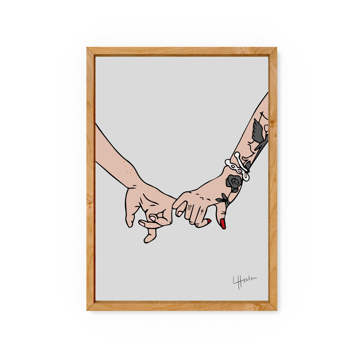 Personalised Hands Print