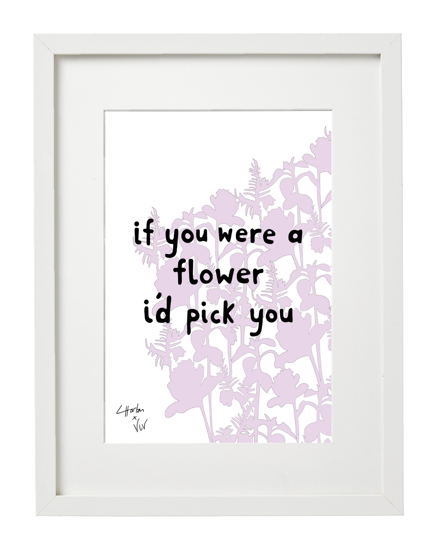 If You Were A Flower - Luke x Viv Collaboration - Art Print - Luke Horton