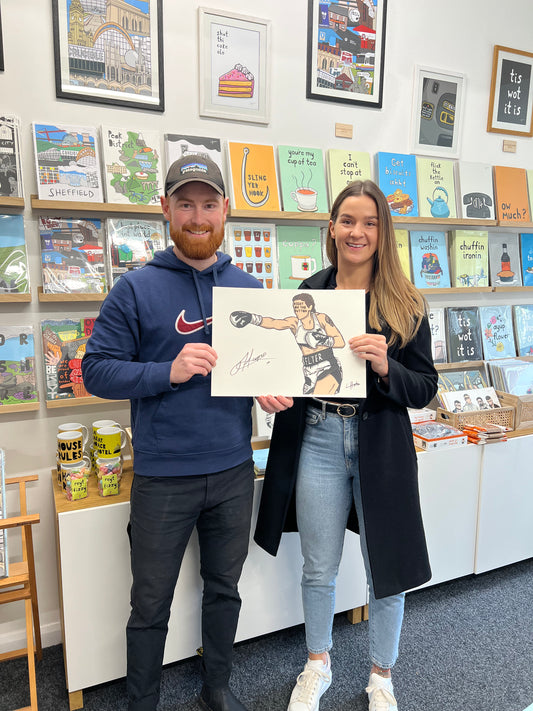 Terri 'Belter' Harper - Signed Limited Edition (20) - Art Print - LukeHorton Art