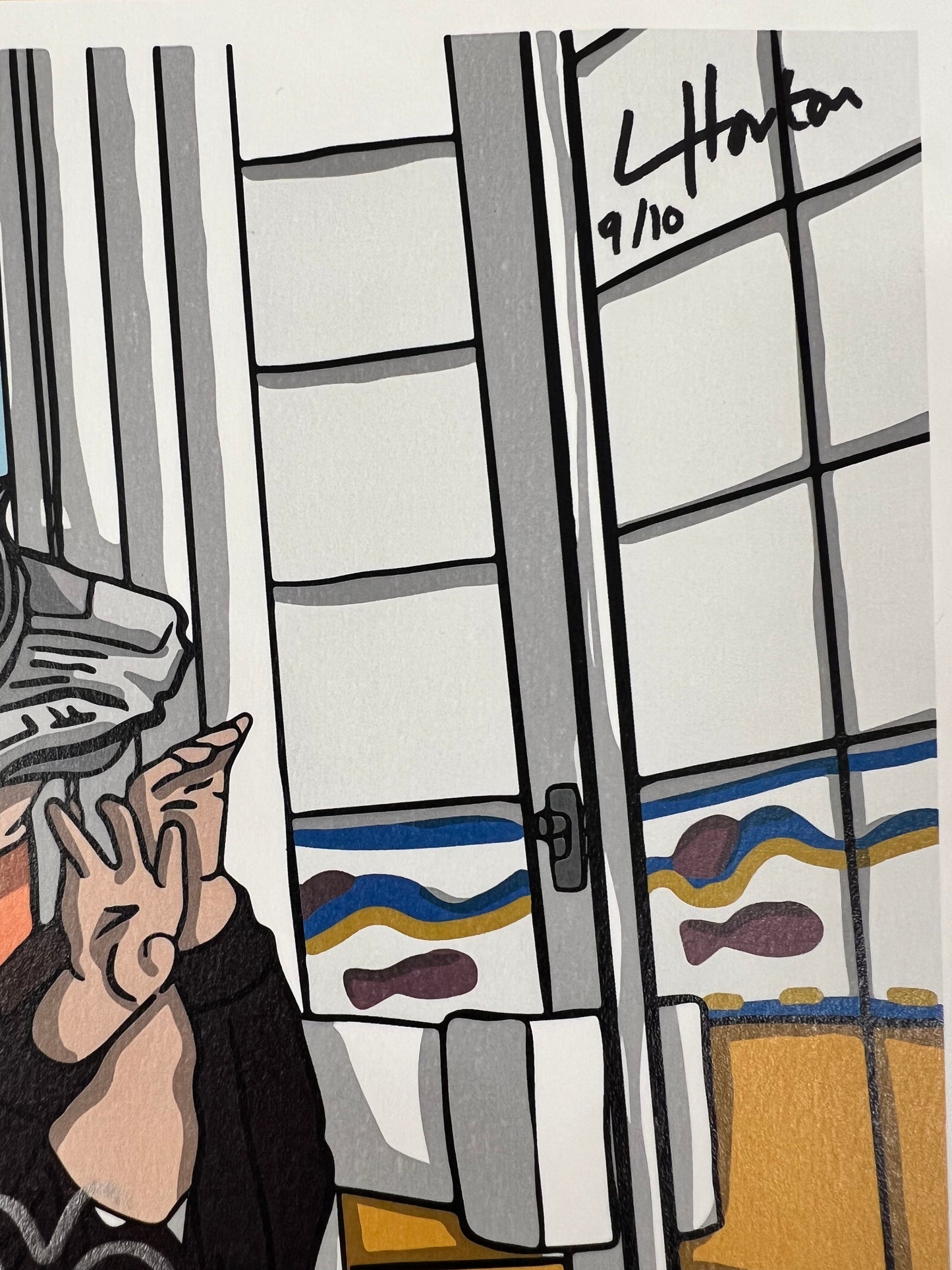 The Reytons - What's Rock And Roll (Official Limited Edition Vinyl artwork) - 10 Signed Limited Edition - Art Print - LukeHorton Art