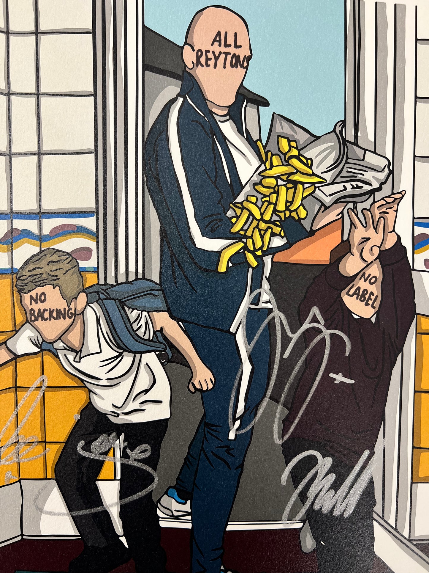 The Reytons - What's Rock And Roll V.2 (Limited Edition Vinyl artwork) - 2 Signed Limited Edition - Art Print - LukeHorton Art