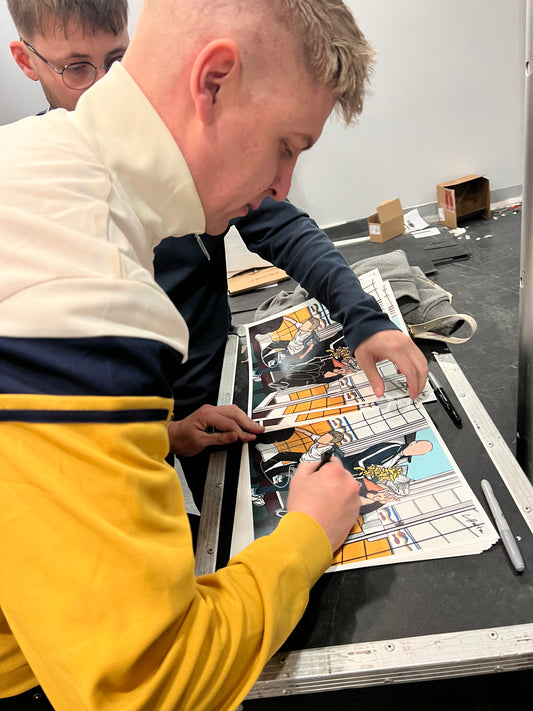 The Reytons - What's Rock And Roll (Official Limited Edition Vinyl artwork) - 10 Signed Limited Edition - Art Print - LukeHorton Art