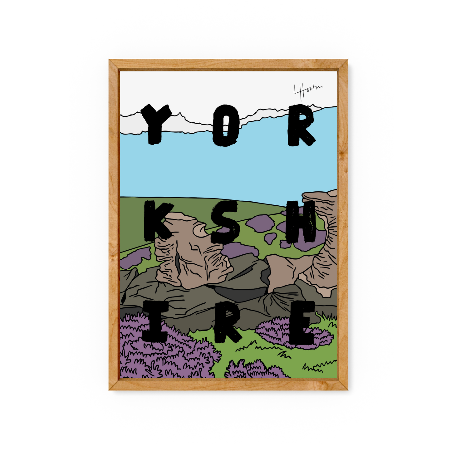 Yorkshire - Art Print - Luke Horton