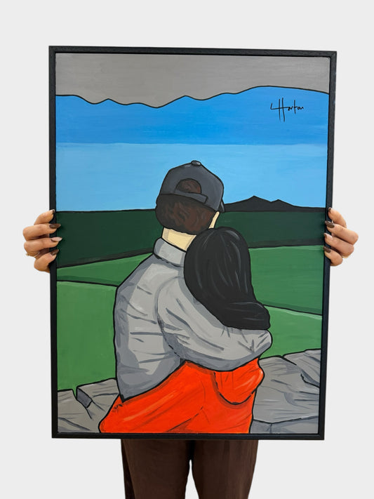 Reyt View With You - Original Painting - LukeHorton Art