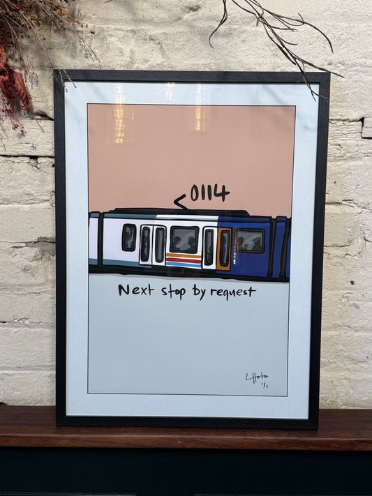 Next Stop By Request - 1 of 1 Signed Limited Edition Print - LukeHorton Art