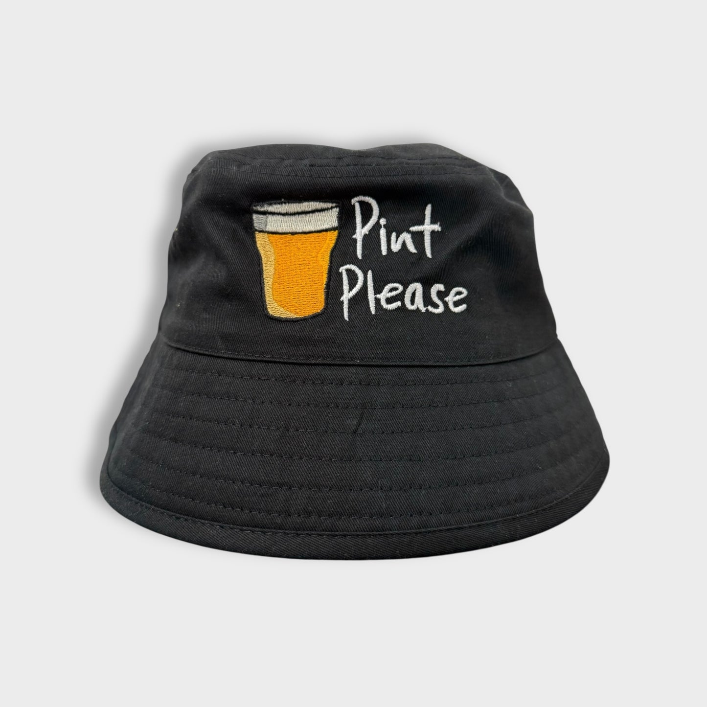 (Ex Display) Pint Please - Cotton Bucket Hat - Luke Horton