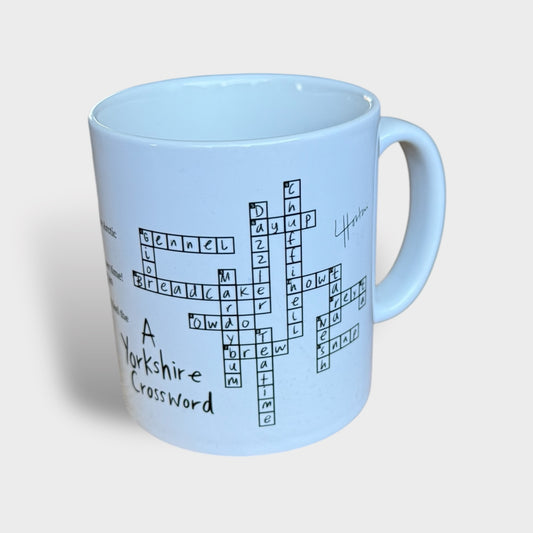 A Yorkshire Crossword Mug  - Yorkshire Mug - Luke Horton