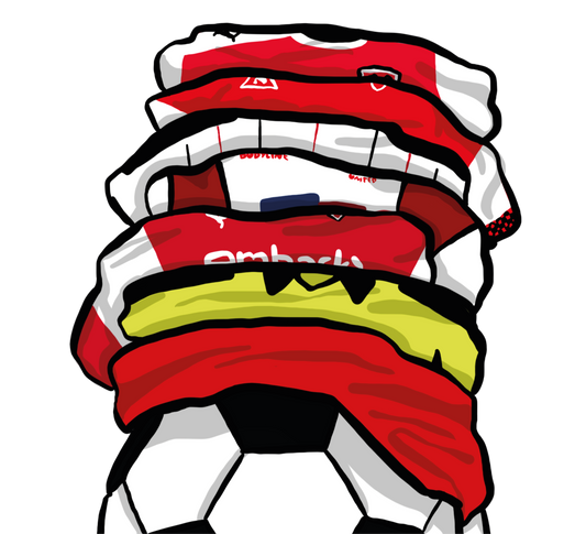 RUFC Shirts - Rotherham United FC Art Print - Luke Horton