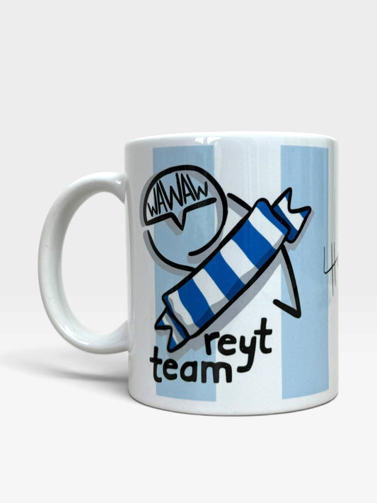 SWFC Reyt Team v.2 - Sheffield Wednesday Mug - Luke Horton