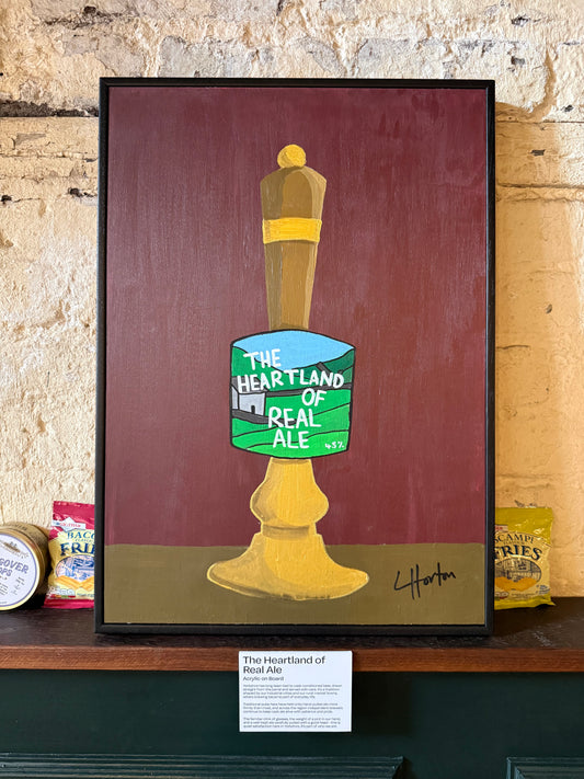 The Heartland of Real Ale  - Original Painting - LukeHorton Art