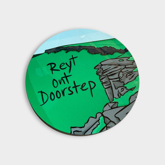 Reyt Ont Doorstep Coaster - Luke Horton