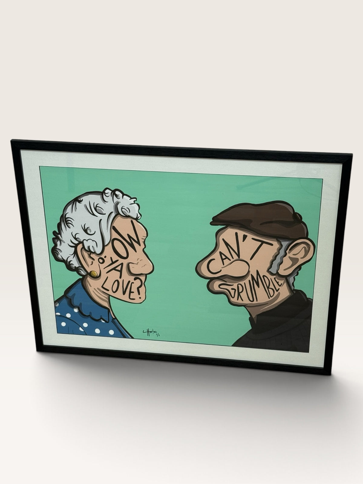 Ow O'ya Love? - 1 of 1 Signed Limited Edition Print - LukeHorton Art