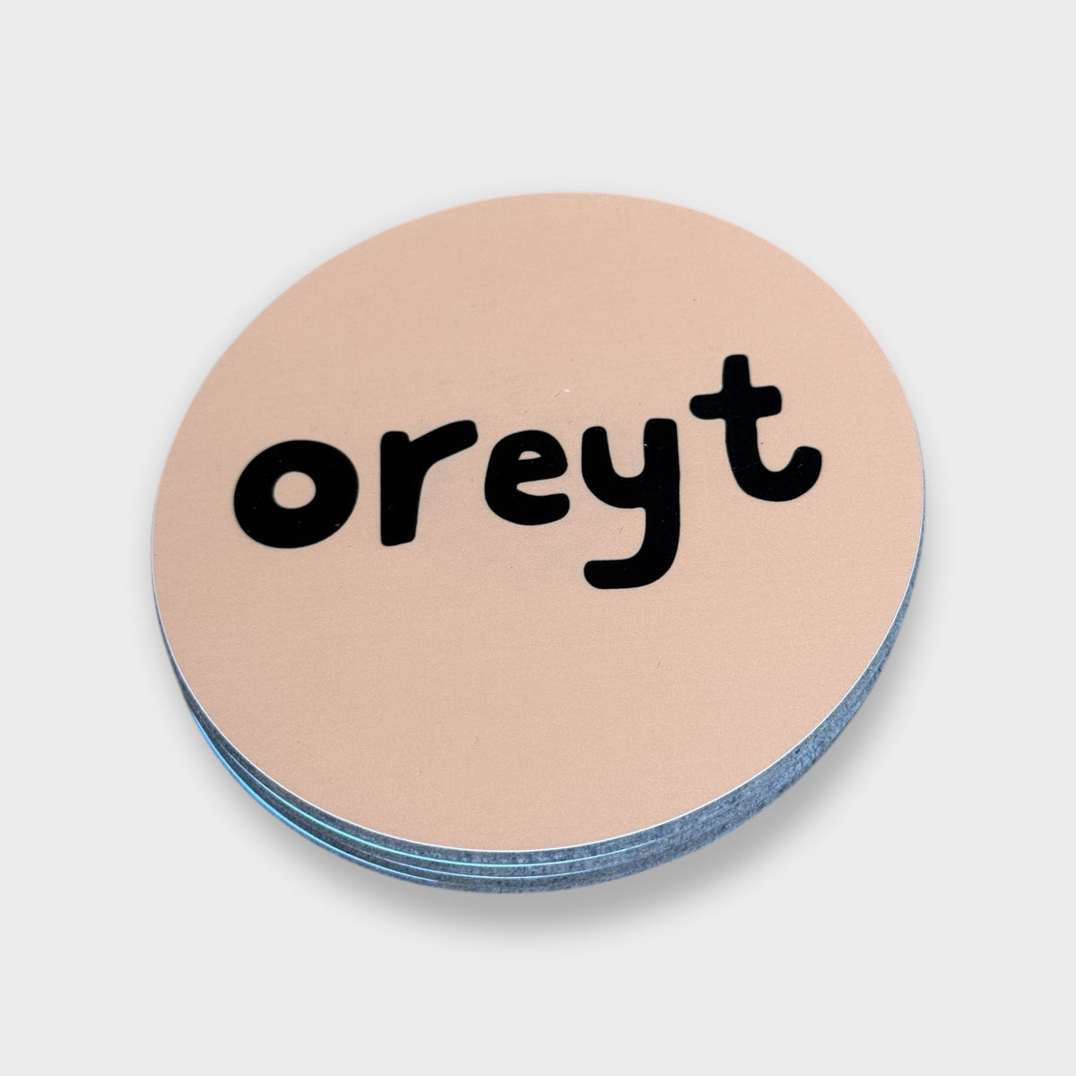 Oreetty Oreyt Coaster - Yorkshire Slang - Luke Horton – Luke Horton Art