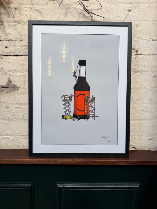 Henderson's & Proud - 1 of 1 Signed Limited Edition Print - LukeHorton Art