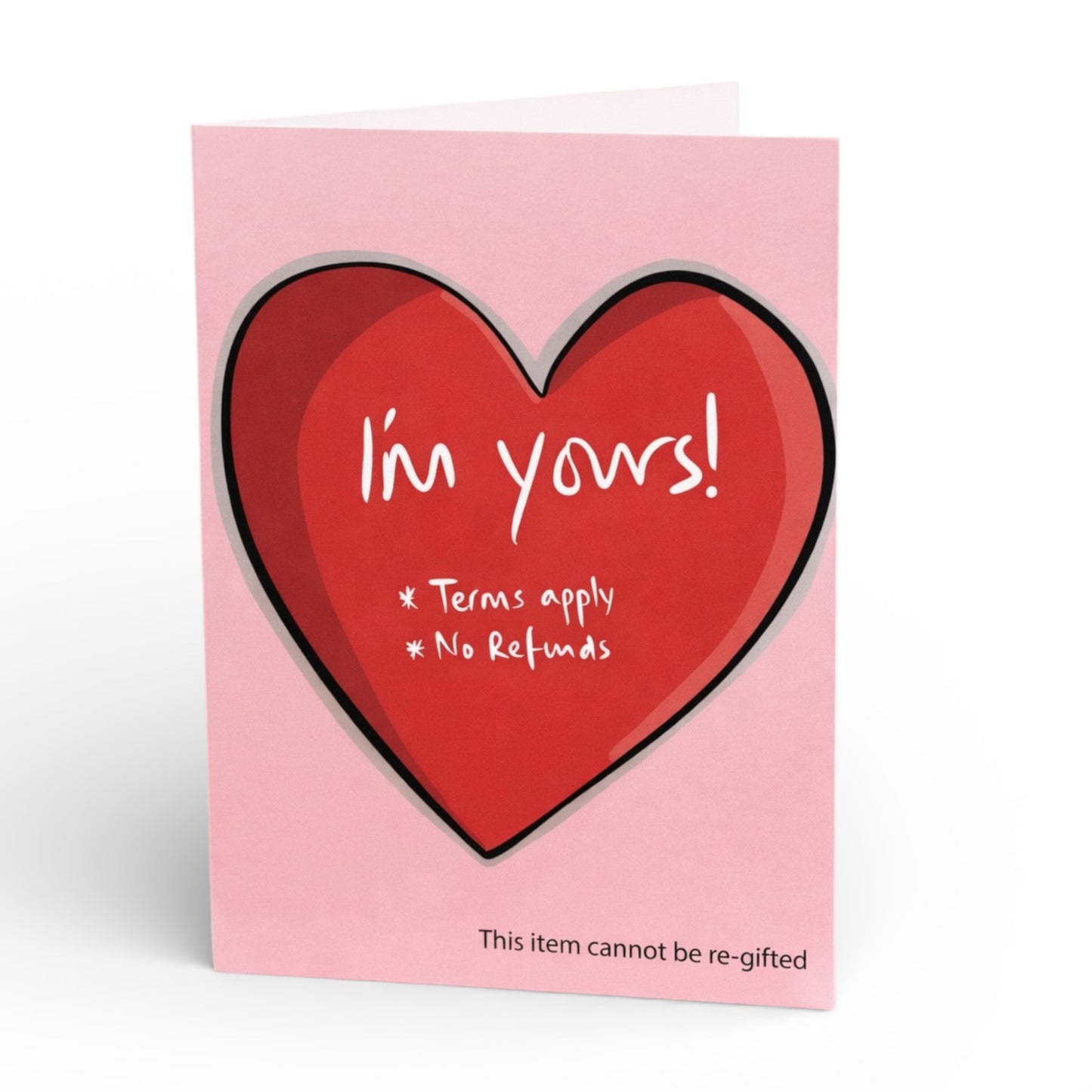 I'm Yours - Valentine's Card - LukeHorton Art