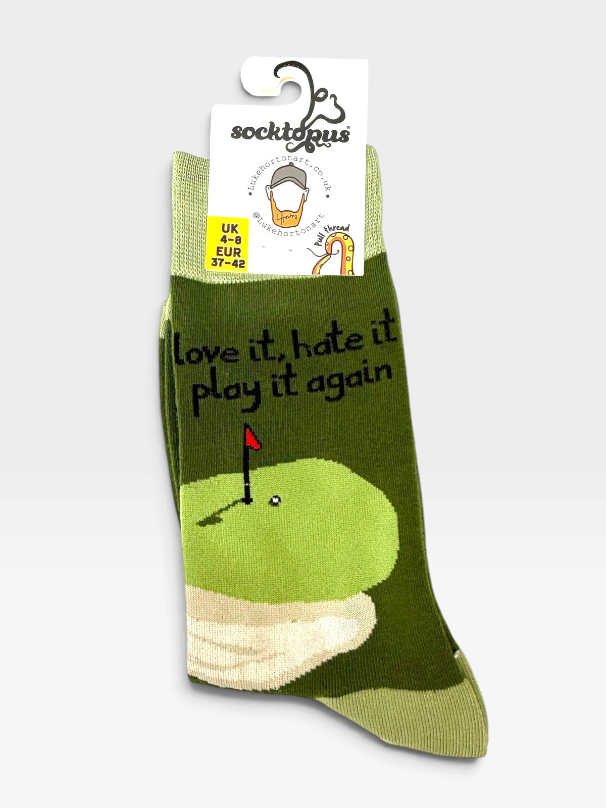 Golf Socks - COMING SOON - Luke Horton x Soctopus