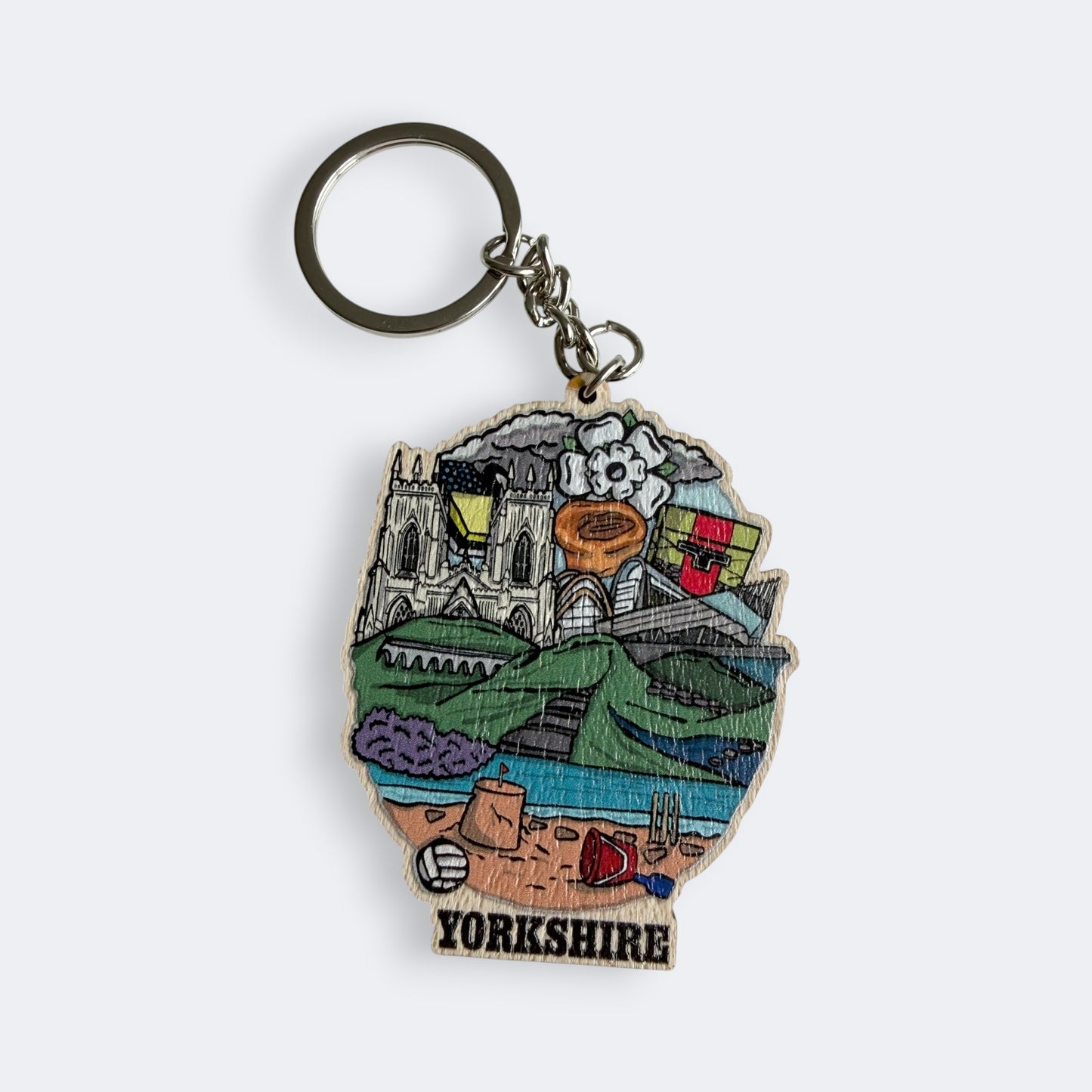 Yorkshire -Keyring