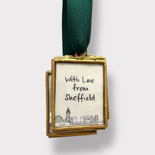 With Love From Sheffield - Hanging Frame