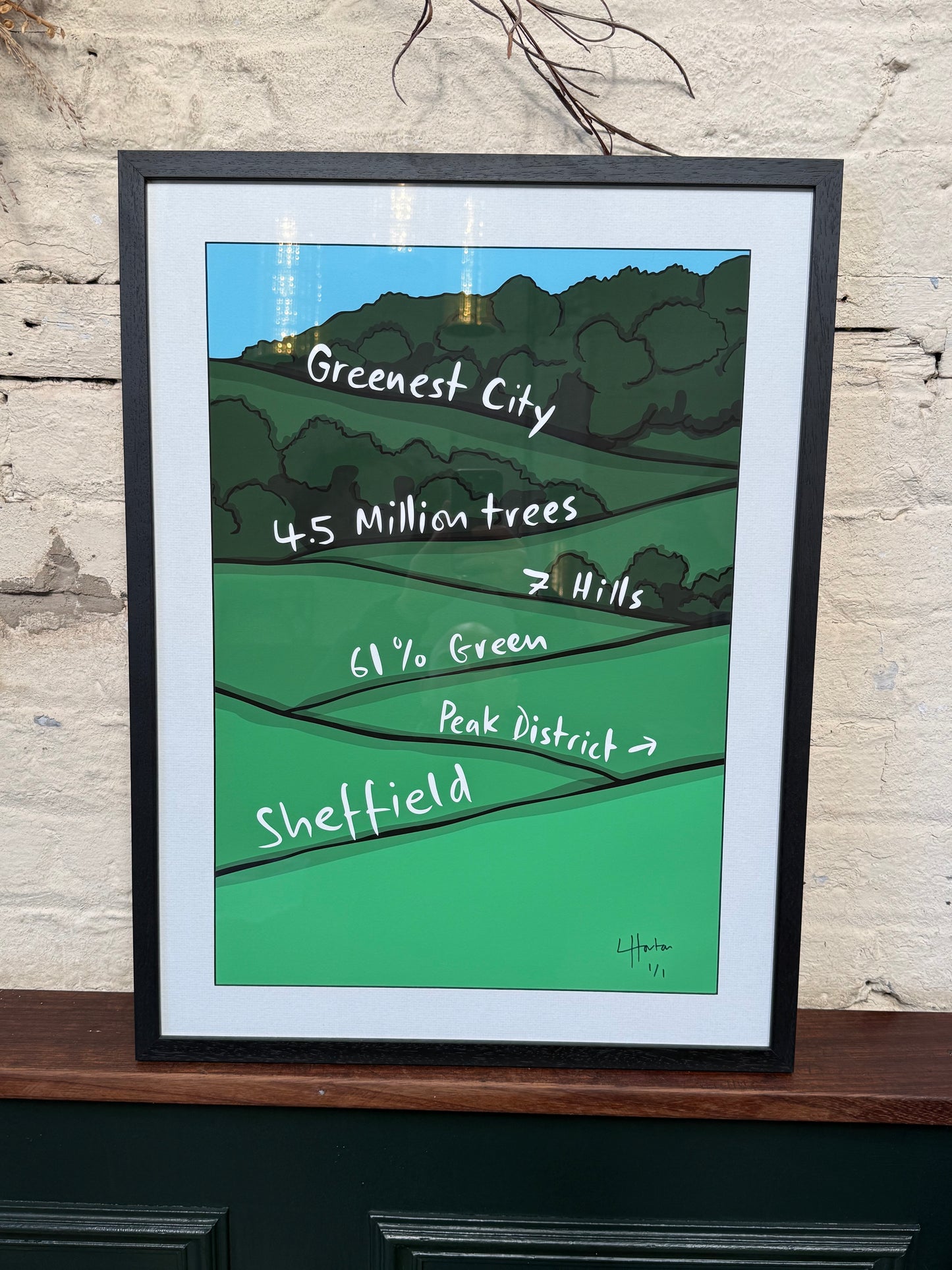 Greenest City - 1 of 1 Signed Limited Edition Print - LukeHorton Art