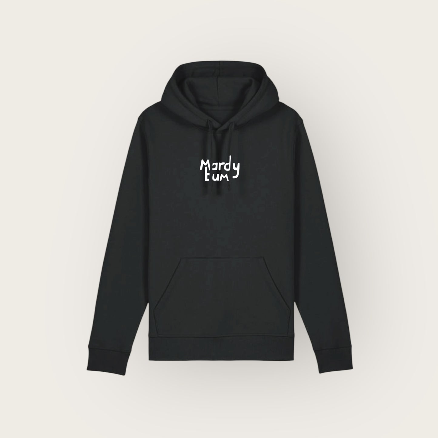 PRE ORDER - Mardy Bum Drummer Hoodie - Jet Black