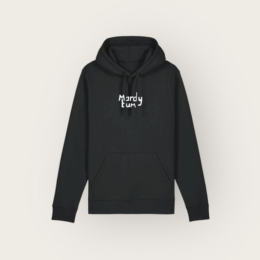 PRE ORDER - Mardy Bum Drummer Hoodie - Jet Black