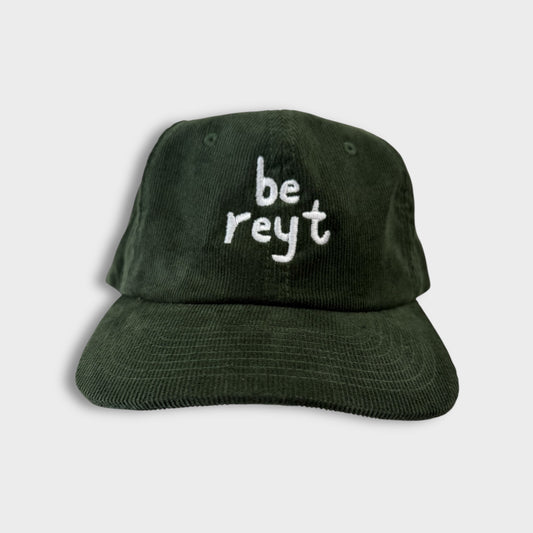 Be Reyt - Corduroy Yorkshire Slang Cap - Luke Horton