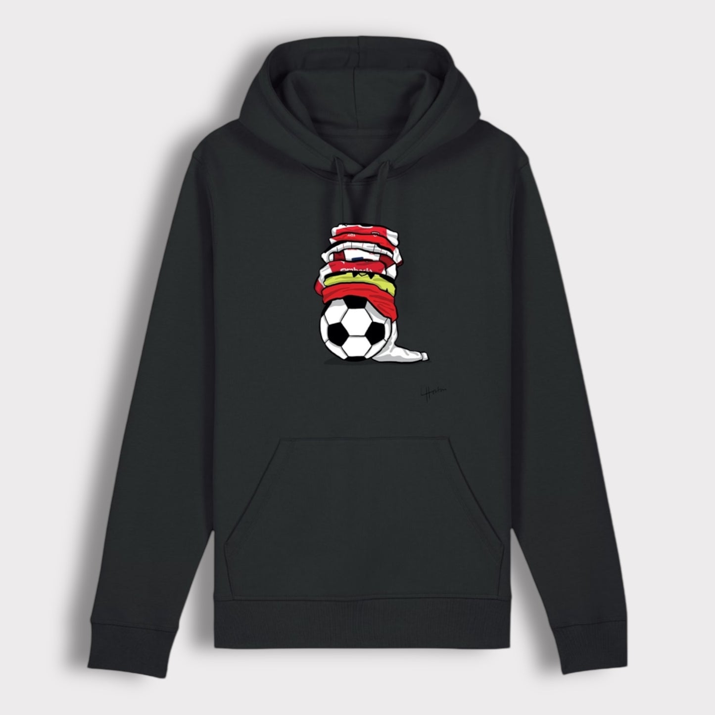 RUFC Shirts Hoodie - Black (PRE-ORDER)