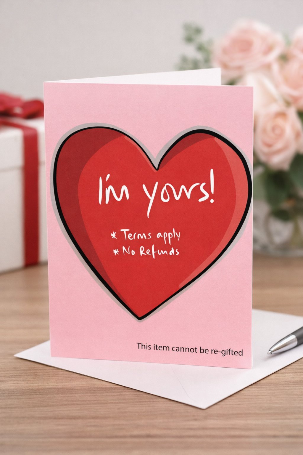 I'm Yours - Valentine's Card - LukeHorton Art