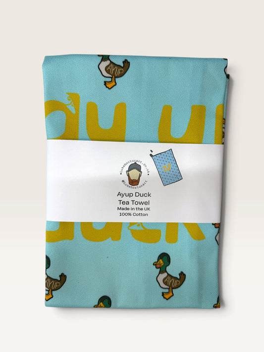 Ayup Duck v.2 - Tea Towel - Luke Horton