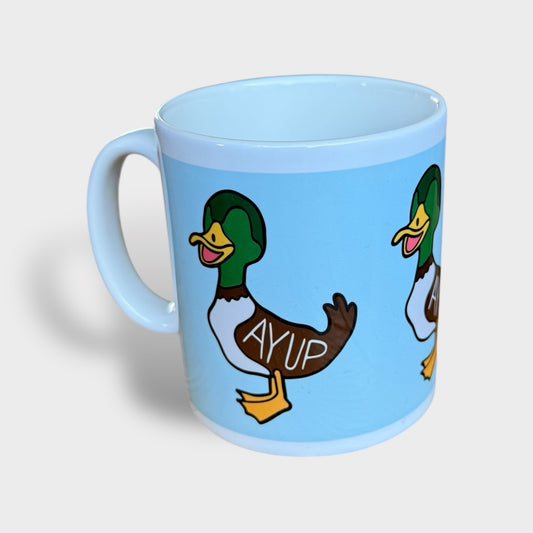 Ayup Duck - Yorkshire Slang Mug - Luke Horton