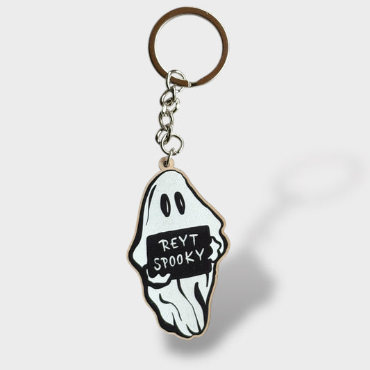 Reyt Spooky Keyring - Yorkshire Art Keyring