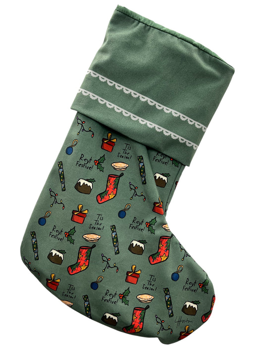 Xmas Pattern - Christmas Stocking - Luke Horton
