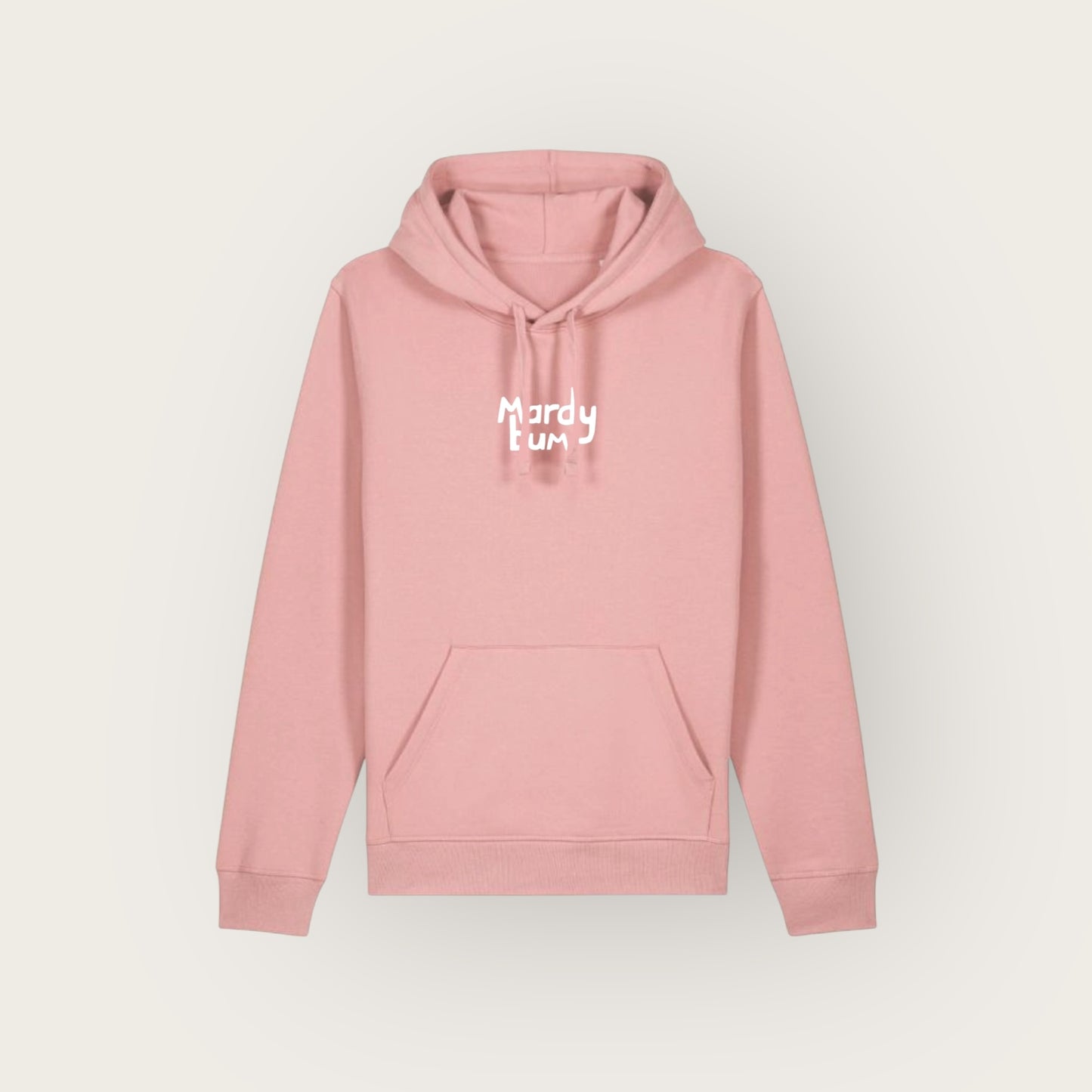 PRE ORDER - Mardy Bum Drummer Hoodie - Himalayan Salt Pink
