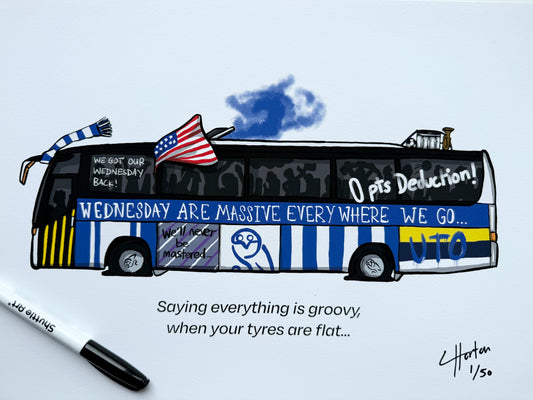 Saying Everything is Groovy - Signed Limited Edition Giclee Print (50) - LukeHorton Art