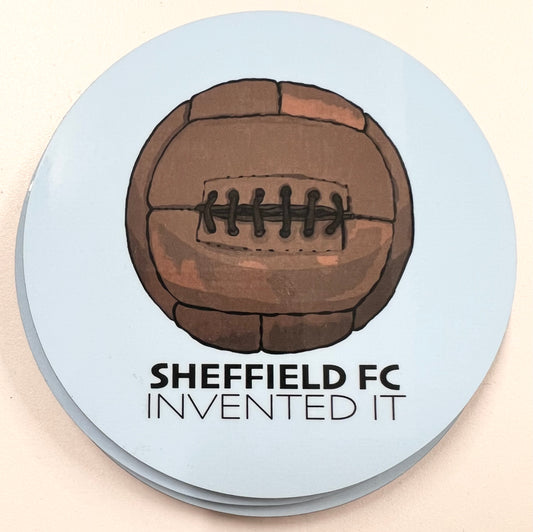 Invented It Coaster - Sheffield FC - Luke Horton