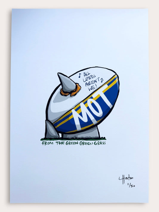 A Rhino's Ball - Signed Limited Edition Giclee Print (50) - LukeHorton Art