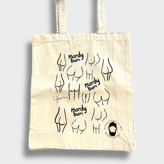 Mardy Bum v.2 Tote Bag - Yorkshire Slang - Luke Horton
